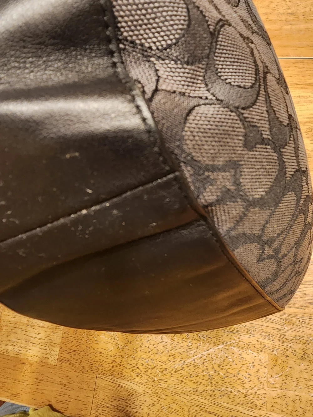 Coach East/West Celeste Hobo Signature Bag black smoke jacquard monogram